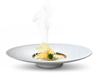 Parmigiano Reggiano cheese risotto - Ferrari Trento