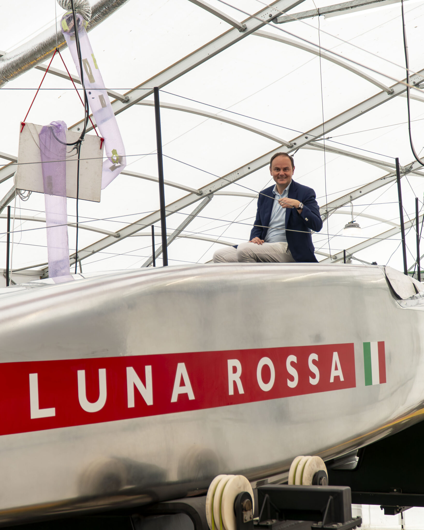 Ferrari Trento è Il Brindisi Del Team Luna Rossa Prada Pirelli Che 